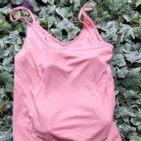 Bundle 3 NWOT Nordstrom BP Olive Green Ribbed Tank Top XS COLOR: Brown, Pink and - Picture 7 of 8